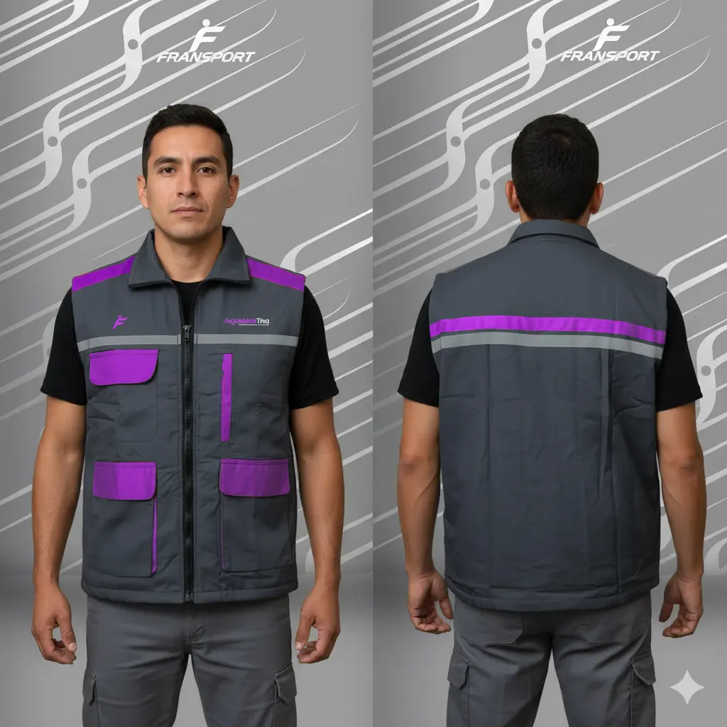 Chaleco - Ropa de trabajo personalizable Fransport - JTIN