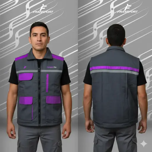 Chaleco - Ropa de trabajo personalizable Fransport - JTIN