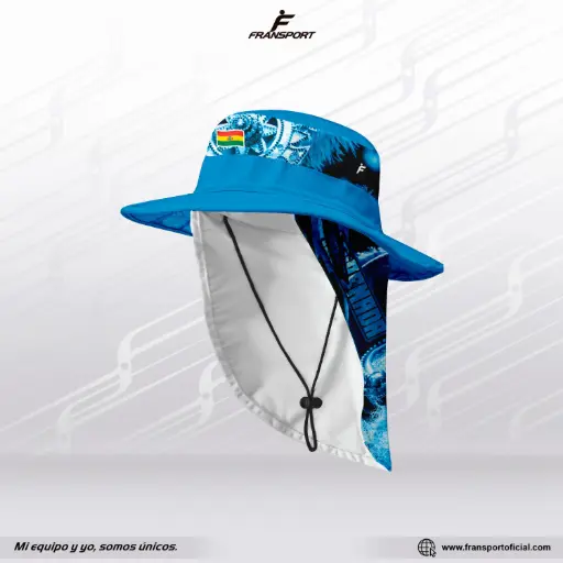 Sombrero de protección solar personalizable estilo folklorico - Morenada