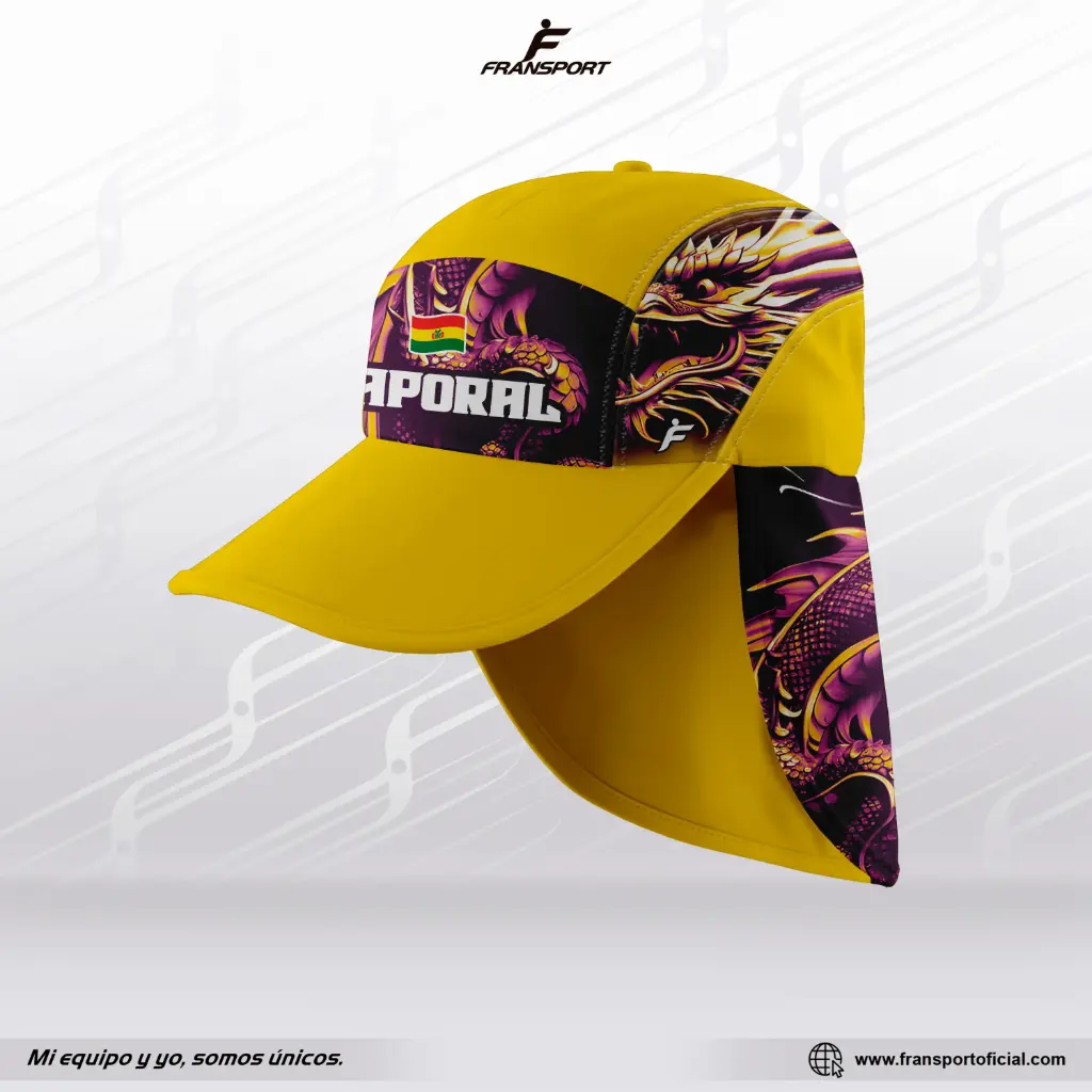 Gorra sahariana corta personalizable estilo folklorico - Caporal