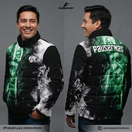 Chamarra termica varon Estilo Folklor Bolivia – Tobas | Modelo Personalizable – Fransport - ID 1307