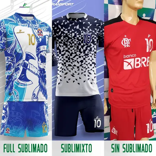 Conjunto Polera Corto Futbol