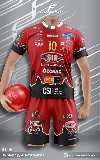 Poleras y corto Fútbol Diseño Fransport Personalizable full sublimado
