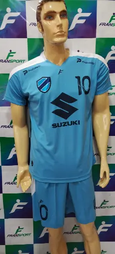 Poleras y corto Fútbol Diseño Fransport Personalizable sin sublimado