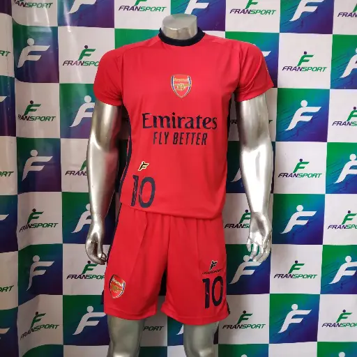 Poleras y corto Fútbol Diseño Fransport Personalizable sin sublimado