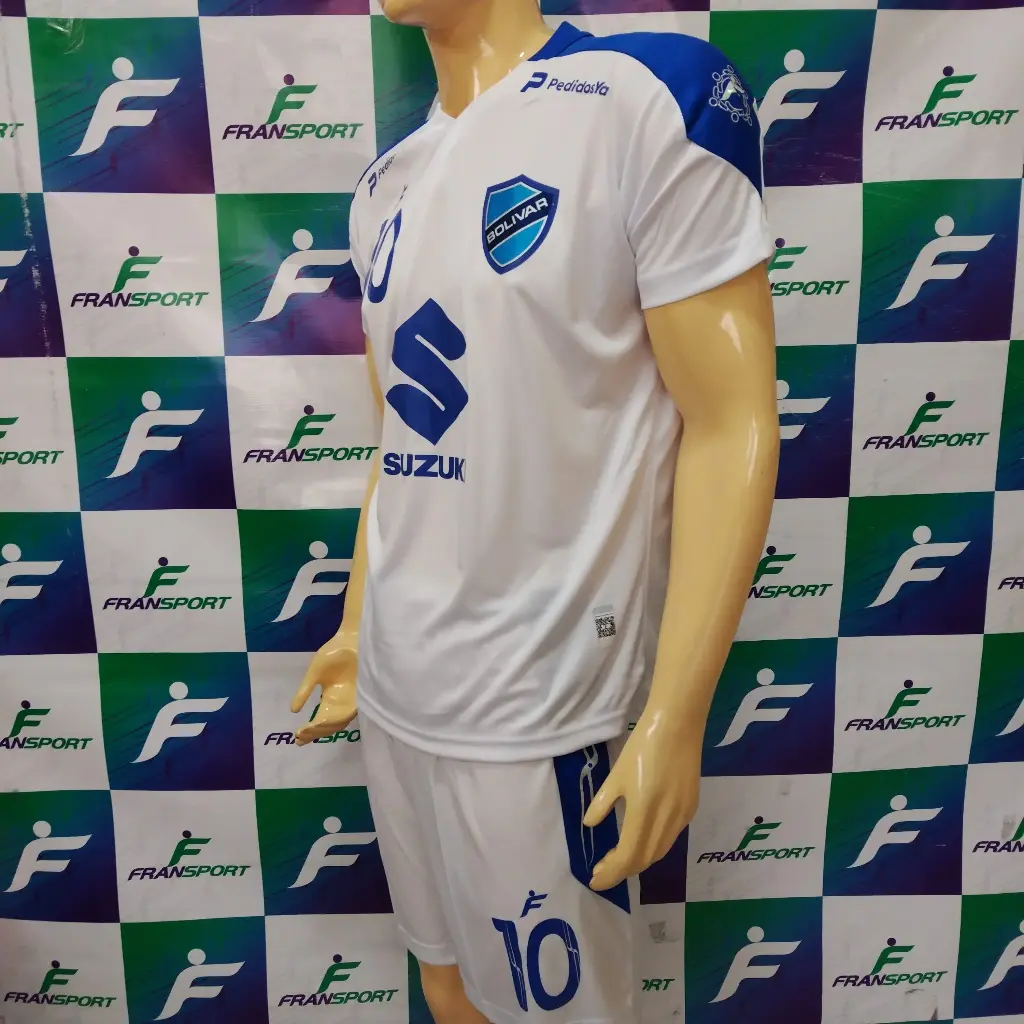 Poleras y corto Fútbol Diseño Fransport Personalizable sin sublimado