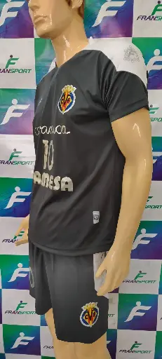Poleras y corto Fútbol Diseño Fransport Personalizable sin sublimado