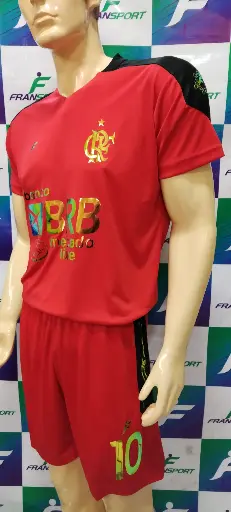 Poleras y corto Fútbol Diseño Fransport Personalizable sin sublimado 